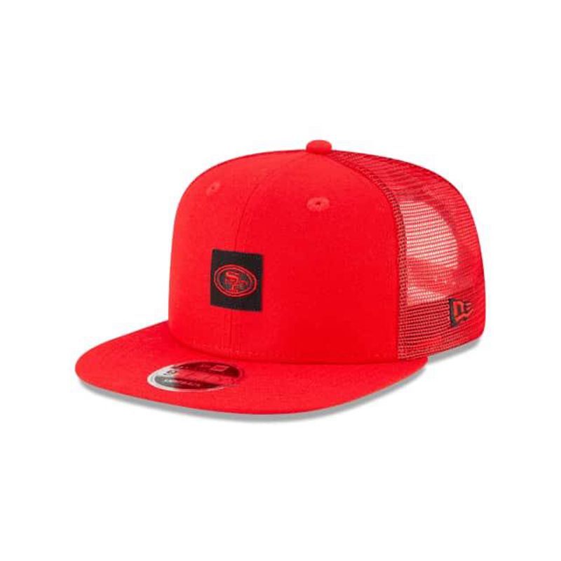 NFL San Francisco 49ers Coaches 9Fifty Snapback (WYM8330) - Red New Era Caps